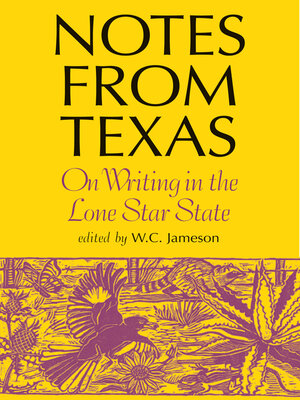cover image of Notes From Texas